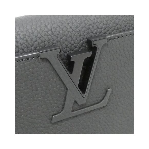 Pre Loved Louis Vuitton Capucines Mini Handbag Calf Leather Women Black - Picture 5 of 8